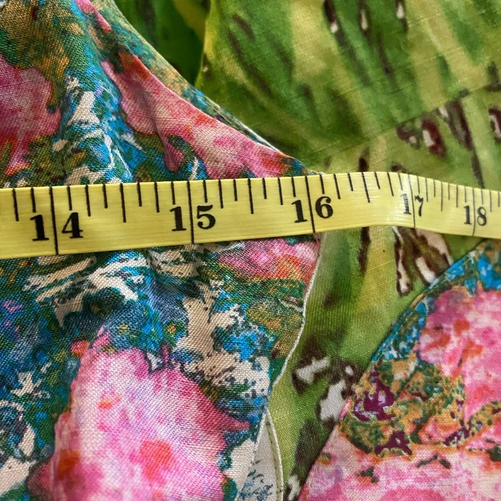 TRACY REESE REVISITED IMPRESSIONIST 4 ANTHROPOLOGIE INTO THE GARDEN DRESS